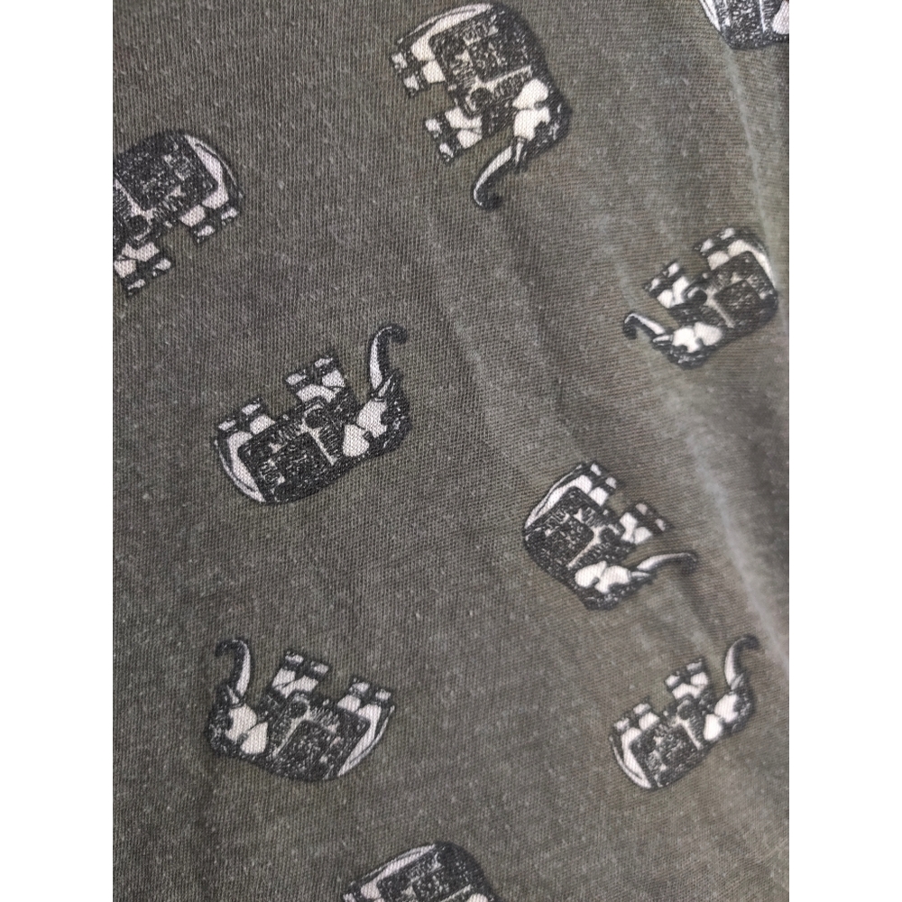 Elephant Boho Tank Top Shirt Summer Small - Picture 2 of 3